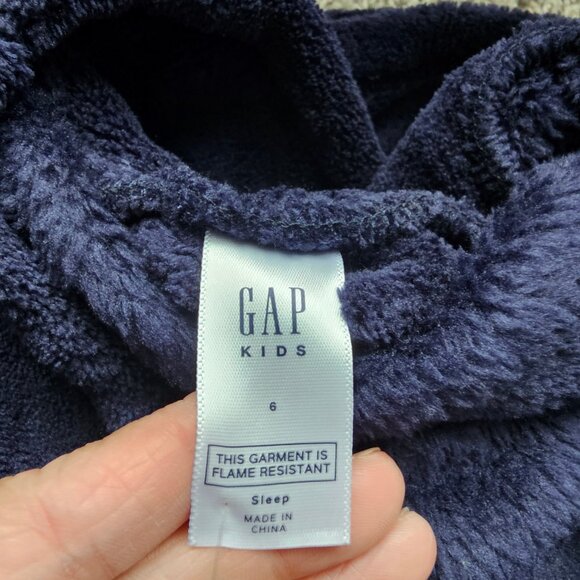 Gap Kids Robe size 6 in Navy - Picture 3 of 6
